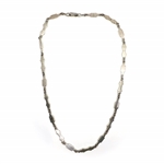.900 SILVER A. BELGIORNO T-27 FANCY-LINK CHAIN NECKLACE