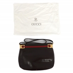 GUCCI BROWN SHERRY LINE SHOULDER BAG