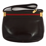 GUCCI BROWN SHERRY LINE SHOULDER BAG