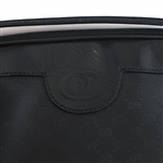 GUCCI BLACK MONOGRAMMED CROSSBODY PURSE