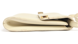 GUCCI WHITE CLUTCH / SHOULDER BAG
