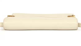 GUCCI WHITE CLUTCH / SHOULDER BAG