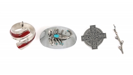 SILVER-TONE COSTUME JEWELRY