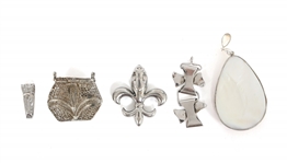 SILVER-TONE COSTUME JEWELRY