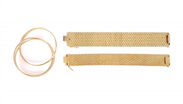 GOLD-TONED COSTUME JEWELRY