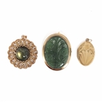 GOLD-TONED COSTUME JEWELRY