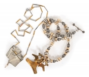 TWO-TONED COSTUME JEWELRY