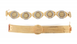 TWO-TONED COSTUME JEWELRY