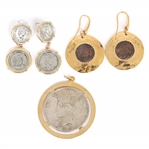 TWO-TONED COSTUME JEWELRY