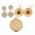 TWO-TONED COSTUME JEWELRY