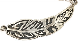 STERLING SILVER CHARLIE JOHN STORYTELLER NECKLACE