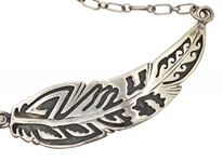 STERLING SILVER CHARLIE JOHN STORYTELLER NECKLACE