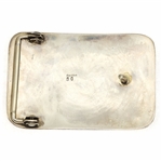 STERLING SILVER STEVE GRANT HOPI MAZE BELT BUCKLE