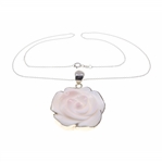 STERLING SILVER CHARLES ALBERT SHELL NECKLACE