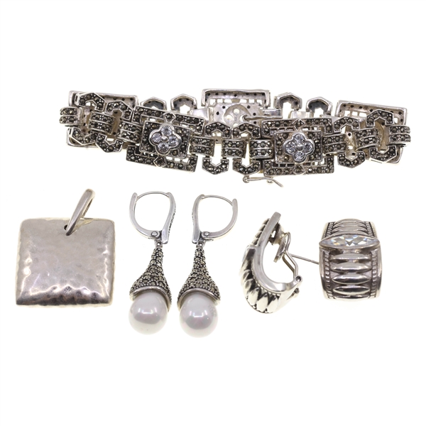 STERLING SILVER KANISHKA & SILPADA JEWELRY