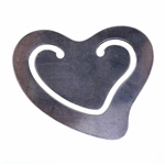 TIFFANY & CO X ELSA PERETTI STERLING HEART BOOKMARK