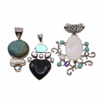 STERLING SILVER PENDANTS