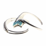 STERLING SILVER FRED CHARLEY & FABIAN CHEAMA BRACELETS