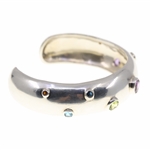STERLING SILVER BRACELETS & BROOCH