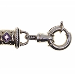 STERLING SILVER BRACELETS & BROOCH