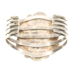 STERLING SILVER TURQUOISE CUFF BRACELET
