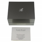 MEN'S LOUIS ERARD AUTOMATIC STAINLESS STEEL WRISTWATCH