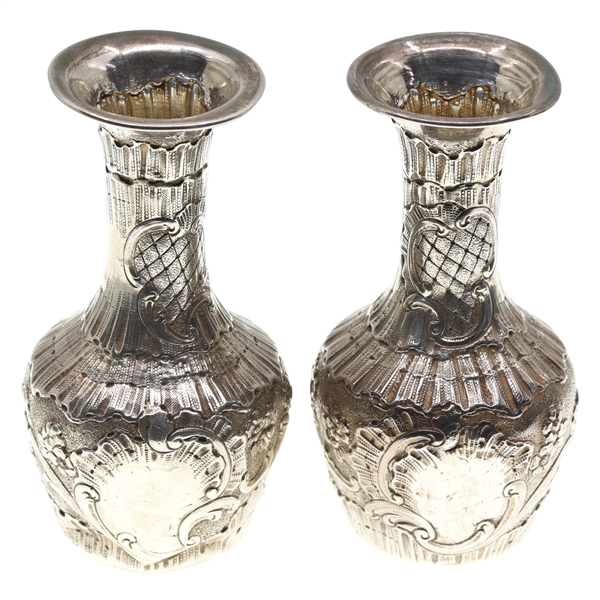 STERLING SILVER BUD VASES