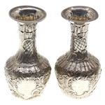 STERLING SILVER BUD VASES