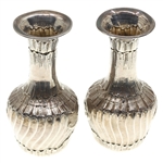 STERLING SILVER BUD VASES