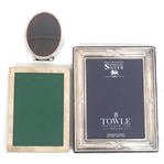 STERLING SILVER PHOTO FRAMES