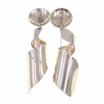TAXCO STERLING SILVER AMETHYST EARRINGS