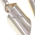 TAXCO STERLING SILVER AMETHYST EARRINGS