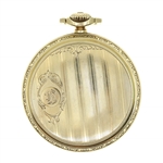 MEN'S HAMILTON 14K GOLD 992 RAILROAD GRADE POCKET WATCH
