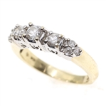 10K YELLOW GOLD 0.42 CTW DIAMOND RING 