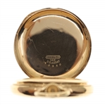 MEN'S WALTHAM 14K GOLD CASE ROYAL GRADE POCKET WATCH