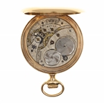 MEN'S WALTHAM 14K GOLD CASE ROYAL GRADE POCKET WATCH