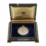 MENS HAMILTON 14K GOLD POCKET WATCH