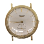 MENS LONGINES 14K GOLD CASE MECHANICAL WRISTWATCH