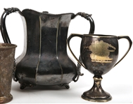 20TH CENTURY SILVER PLATED TROPHIES & AWARDS
