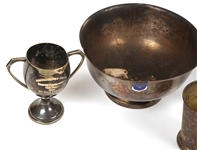 20TH CENTURY SILVER PLATED TROPHIES & AWARDS