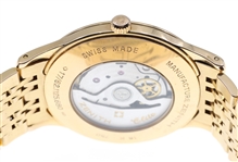 MEN'S ZENITH ELITE AUTOMATIC 18K GOLD WRISTWATCH