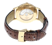 MEN'S ZENITH ELITE 18K GOLD CASE AUTOMATIC WRISTWATCH