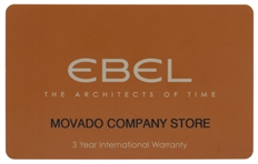 MEN'S EBEL STAINLESS STEEL & 18K AUTOMATIC '1911' WATCH