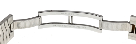 MEN'S EBEL STAINLESS STEEL & 18K 'SPORT CLASSIC' WATCH