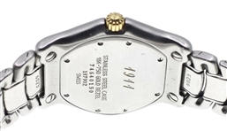 MEN'S EBEL STAINLESS STEEL & 18K GOLD '1911' WRISTWATCH