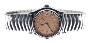 LADIES EBEL SPORT STAINLESS STEEL QUARTZ WRISTWATCH