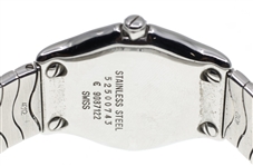 LADIES EBEL SPORT STAINLESS STEEL QUARTZ WRISTWATCH