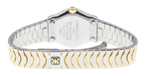 LADIES EBEL SPORT STAINLESS STEEL & 18K GOLD WRISTWATCH