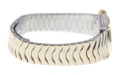 LADIES EBEL SPORT STAINLESS STEEL & 18K GOLD WRISTWATCH
