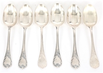 CHRISTOFLE FRANCE 'MARLY' PATTERN SILVERPLATE FLATWARE